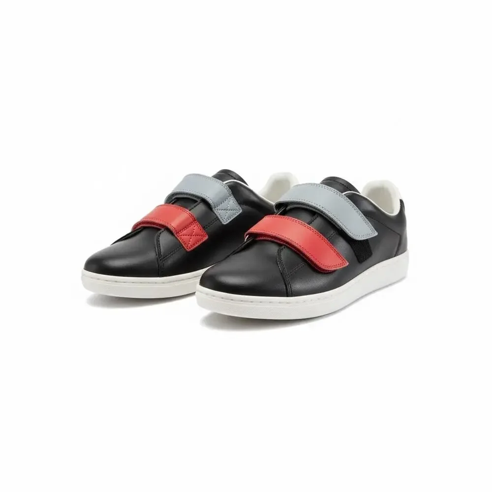 Goats The 005 Leather Sneakers Goat Slip On Black Size 11.5